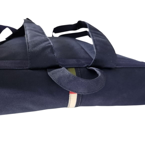 HERSCHEL SUPPLY CO. unisex cream navy colorblock City Mid Volume backpack - Picture 8 of 16